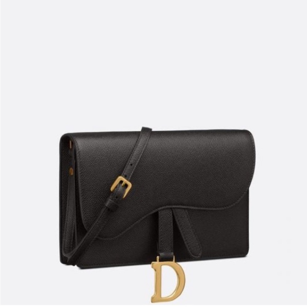 Christian Dior Crossbody Bag with Iconic D Hardware - Picture 2 of 4